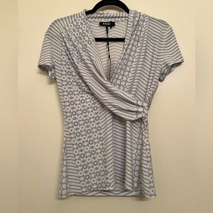 DKNY Retro Printed Blouse